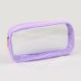 New Stock Wholesale Transparency PVC Clear Pouch 4 Pcs Set Outdoor Travel Zipper Waterproof Toiletry Clear Makeup Bag