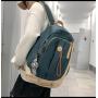 ZF120 Shoulder Bag Men Casual Students Schoolbag Female Fashionable Travel Backpack Waterproof Breathable Wear-resistant