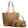 Flower Printing Shoulder Crossbody Bag Pure Color Zipper Shoulder Bag Women Pu Leather Fashion Womens Tote Bags