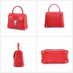 OEM ODM Sac A Main Pour Femm Luxury Quality Women Genuine Exotic Crocodile Leather Handbag Trend Ladies Shoulder Crossbody Bags