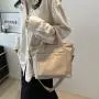 Large capacity fashionable Korean casual handbag 2024 spring new versatile single shoulder crossbody bag