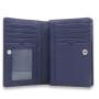 RFID wallet zipper leather wallet for men Vegan leather wallet with ID window