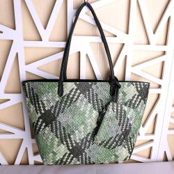 New Korean Tide Four Seasons Woven Women'S Shoulder Bag Retro Large Capacity Leisure Handbag Three-Piece Set Bag