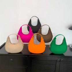 2024 Trendy New Shoulder Bag Women Stone Pattern Underarm Bag Leisure One Shoulder Handheld Dumpling Bag Brand Women Handbags