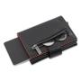Waterproof cosmetic bag with zipper and handle bag Flat toiletry bag vanity case