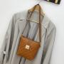 2024 Women's Leisure Small Bag Simplified Bucket Style Fashionable Single Strap Shoulder Bag Chain Decoration Portable Wholesale