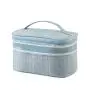 ODM OEM NEW Arrival 2023 Aopiya wholesale custom pu leather  portable terylene travel cosmetic bag organizer