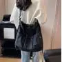ZWY221 Daily Casual Ladies Drawstring Shoulder Bag Oxford Waterproof Lightweight Gym Bag Outdoor Sports Fitness Shopping Handbag