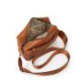 Factory custom women's Vintage Square PU Leather Tote Stylish Mini soft square crossbody bag with shoulder strap
