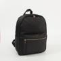Wholesale Custom Waterproof Durable Solid Color Nylon Mini Backpacks School Bags Travel Bag Pack Varsity Letters Patches
