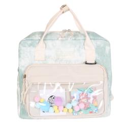 New oem ITA Pin Bag Single Shoulder Tote Bags Student Japanese Girls' Transparent ITA Bags for sale
