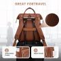 New arrival Hot Vintage Portable ladies school work bookbag mochila luxury PU leather bags women laptop backpacks with USB