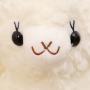 Custom embroidery three-dimensional plush sheep cute doll decoration niche design plus logo