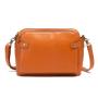 Retro Three Layers High-Capacity Women Leather Sling Bags Women Everyday Bag Leather Shoulder Crossbody Bag