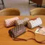 Simple Retro Shoulder Bag for Women 2024 new Wholesale Women's Crossbody Bag Printed Niche Cylinder Messenger Bag Female