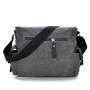 ZWY111 Vintage Trend Boy Canvas Bag Wholesale Daily Casual Student Lightweight Crossbody Bag Work Fashion Travel Messenger Bag