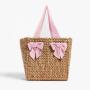 2023 Summer Fashion Straw Ladies Tote Bags Beach Bags Hot Selling Lady Tote Handbags High Quality Bow Womens Tote Bags