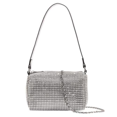 Fashionable New Style Crystal Evening Clutch Bag for Women Famous Design Single Handle PU Lining Zipper Button Closures Portable