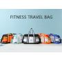ZR645 Luggage Bag Print Logo Sport Travel Swimming Bag Sneaker Dry Wet Separation Waterproof Duffle Storage Bag Fitness Handbag