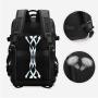 2023 New Men's Business Backpack Multi-Functional Oxford with Polyester Lining Softback Laptop Bag School Student Backpack