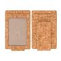 RFID Blocking magnetic cork credit card holder eco-friendly cork money clip card holder