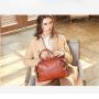 Leisure Female Bag Travel Outdoor Handbags Genuine Leather Women Shopping Tote Bag With Zipper
