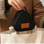 ZWY047 Student Worker Mini Triangle Onigiri Bag Portable Lightweight Small Insulation Lunch Bag Outdoor Aluminum Foil Handbag
