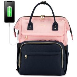 LOVEVOOK Amaozn hot sale brand custom Backpack Business Computer Purse Work Bag with USB Port Travel School Bag Laptop Backpacks