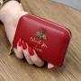 New multi-card position small ladies wallet men's card purse female cute coin purse multifunctional organ card bag