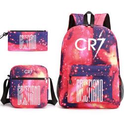 Designer Shoulder Bags Teenage Fashion Children's School Bag 3-piece Set