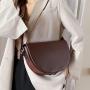 New 2023 Small Thread Zipper Bag  Fashion Hybrid Messenger Saddle Winter Shoulder Bag Tote Bag for Women's