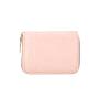 Custom logo wholesale price girl small short wallet fashionable women PU leather lady purse