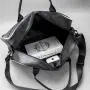 Gelory Gym Custom Logo Travel Bags Leather Sport Bag  Man Waterproof Hand Travel Bag Print Logo