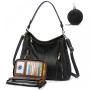 LOVEVOOK custom new arrival bags Large Purses Leather hobo Bag small wallet fashion ladies bags women handbags