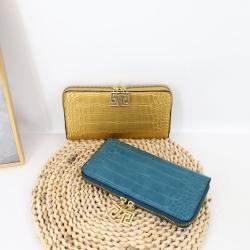 Fashion clutch bags long zipper cell phone clutch purse crocodile card wallet women designer long zipper ladies wallet 20 cm