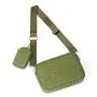 2024 Custom Embroidery Leather Cross Body Bag For Women Fashion With Pouch Purse