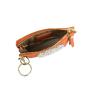 Lady Genuine Lychee Leather Heart Diamond Coin Purse Women Fashionable Travel Pouch Portable Girl small Wallet Keychain Bags