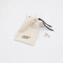 Eco-Friendly Singer String Canvas Cotton Drawstring Gift Jewelry Bag Skincare Bag Cosmetic Makeup Dust Canvas Pouch