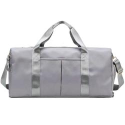 Gelory New Large Capacity Sports Gym Duffel Bag Simple Casual Wet And Dry Separation Waterproof Custom Logo Travel Fitness Bags