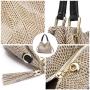 REALER High Quality Leather Tote Hand Bag Ladies Serpentine Shoulder Messenger Bags Hobos Genuine Leather Handbags Bag for Women