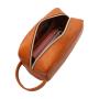 Leather Travel Toiletry Organizer Shower Wash Bag Cosmetic Wash Bag Toiletry Bag