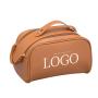 Custom Logo Multifunction Pu Toiletry Kit Portable Wash Travel PU Leather Storage Makeup Cosmetic Bags