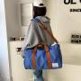 ZF348 New Leisure Travel Bag Outdoor Sports Large Capacity Shoulder Bag Fashion Fitness Bag Oxford Cloth Wear-resistant
