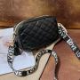 2024 Korean Version Fashionable Women's Small Square Shoulder Bag Cross-Border Wholesaled Embroidered Texture Bag