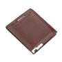 OEM026 Men Wallets Fashion Short Design Card Holder Men Leather Purse Solid Coin Pocket Wallet Bank ID Credit Card Case