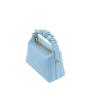 New Custom Ruched Handle Vegan Leather Womens Handbags Colorful Trendy Crossbody Small Cute Zipper Quality Pu Ladies Hand Bags
