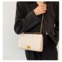 OEM ODM Bolso Para Mujer Sac A Bandoulier Fashion Simple Designer Branded Leather Flap Crossbody Chain Shoulder Bags For Women