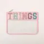 Travel Transparent Pouch Bag Women Makeup Clear PVC Bag Bride maid Best Gift Custom PVC Zipper Bag