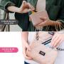 New Style Leather Slim Business Card Holder Custom Logo Printing Mini Front Pocket Wallet Credit Card Holder