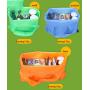 HR725 Wholesale Supermarket Shopping Bags Thickened Foldable Environmental Protection Handbag Advertising Bag Customized Logo